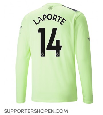 Manchester City Aymeric Laporte #14 Tredje Matchtröja 2022-23 Långärmad